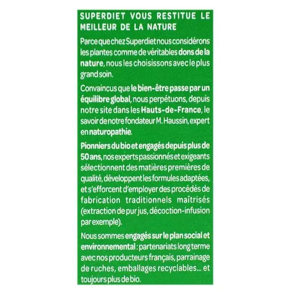 Superdiet Acérola 1000 Bio 24 comprimés à croquer