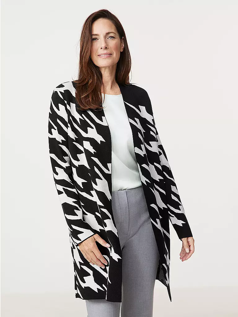 GERRY WEBER Strickjacke schwarz
