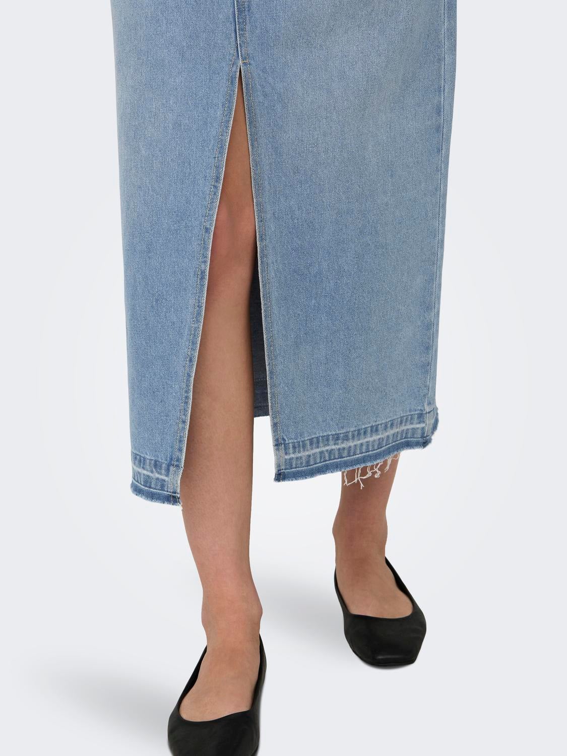 JDYBELLA Jeansrock Light Blue Denim