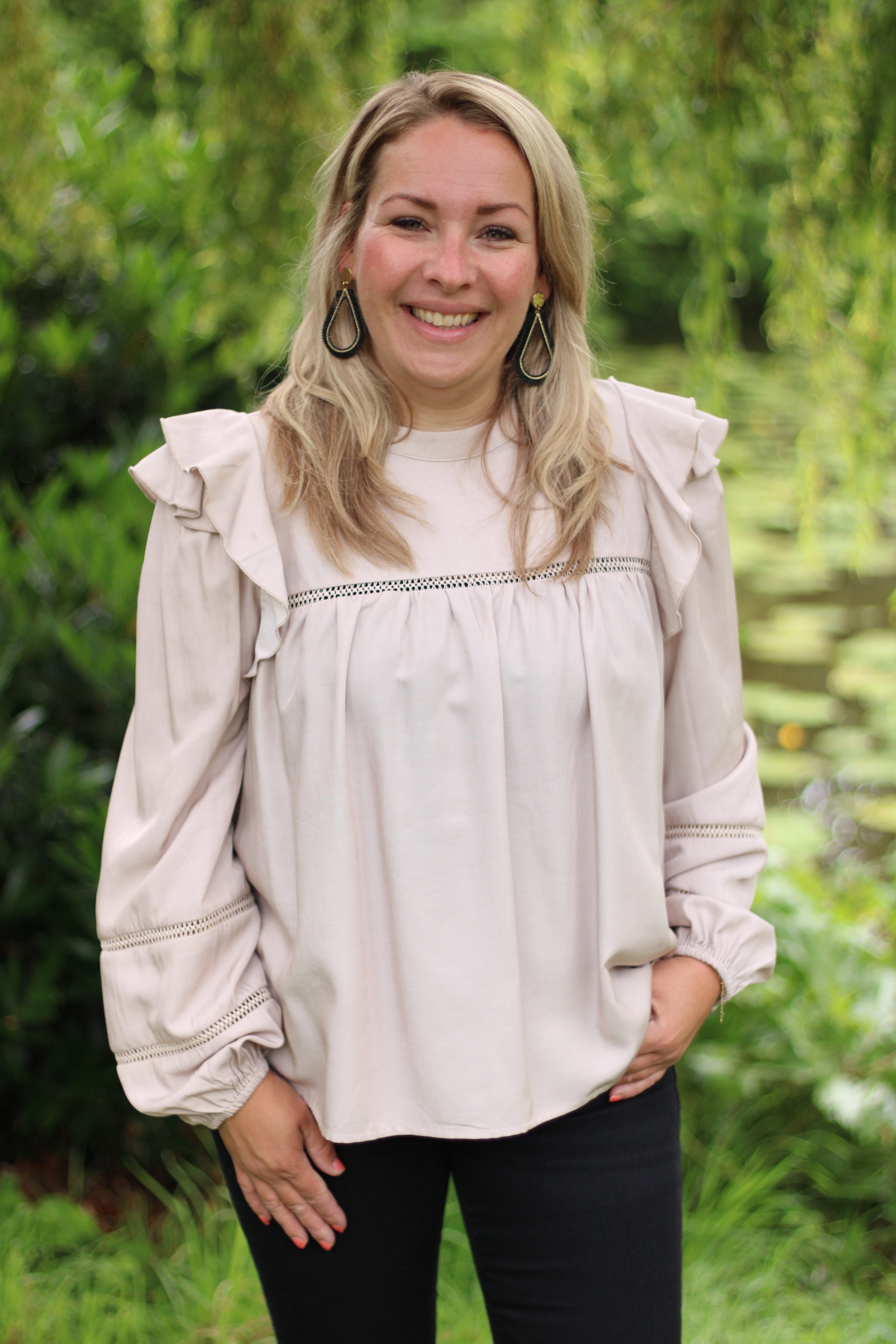 Culture - Olly Blouse - Dune Melange