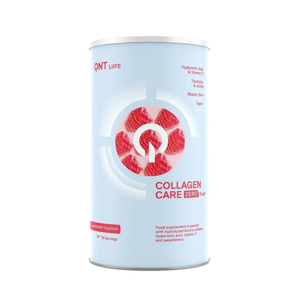 QNT Collagen Care Zero Sugar<br>390 g, Dose, Pulver, Raspberry