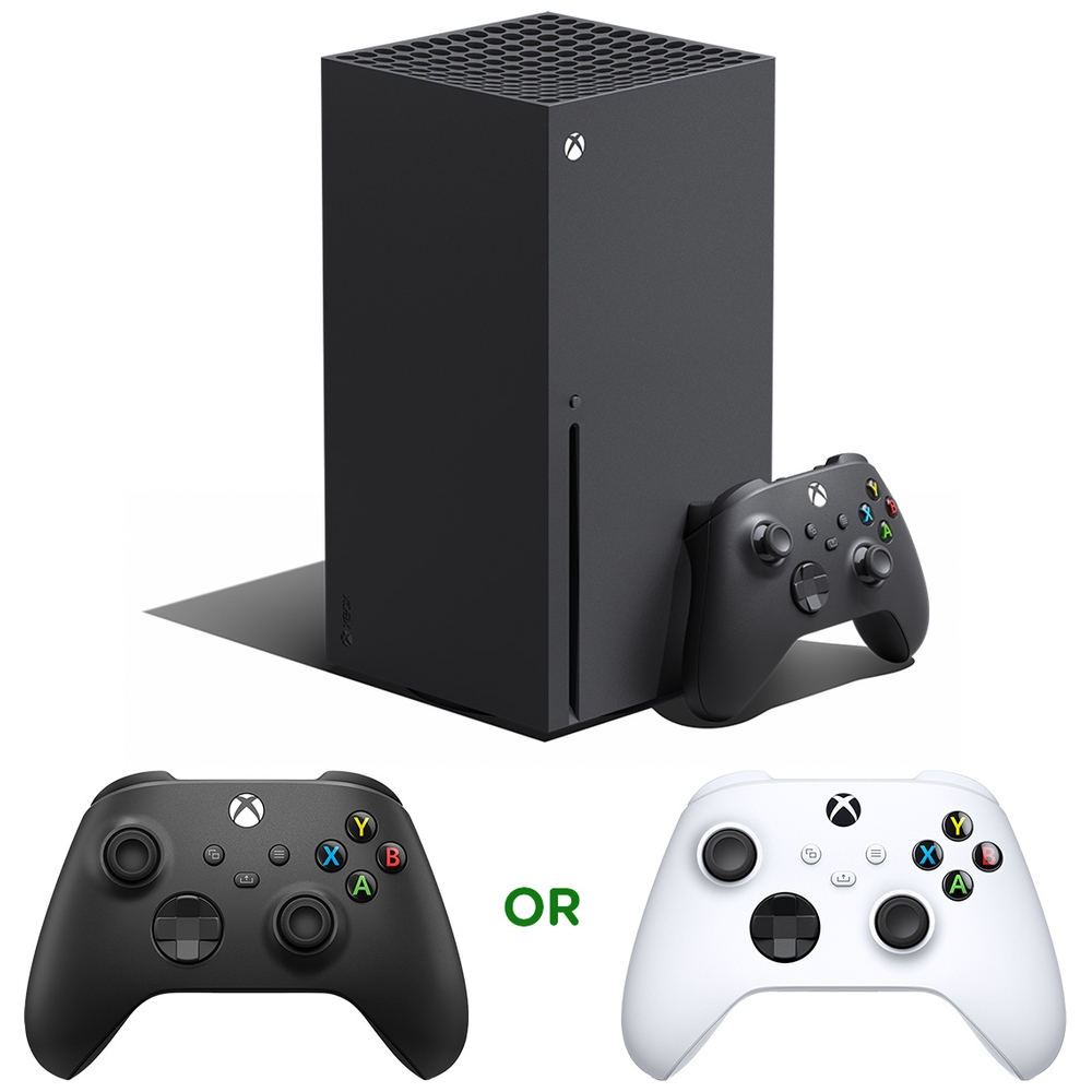 Xbox Series X Konsole & zusätzlicher Controller