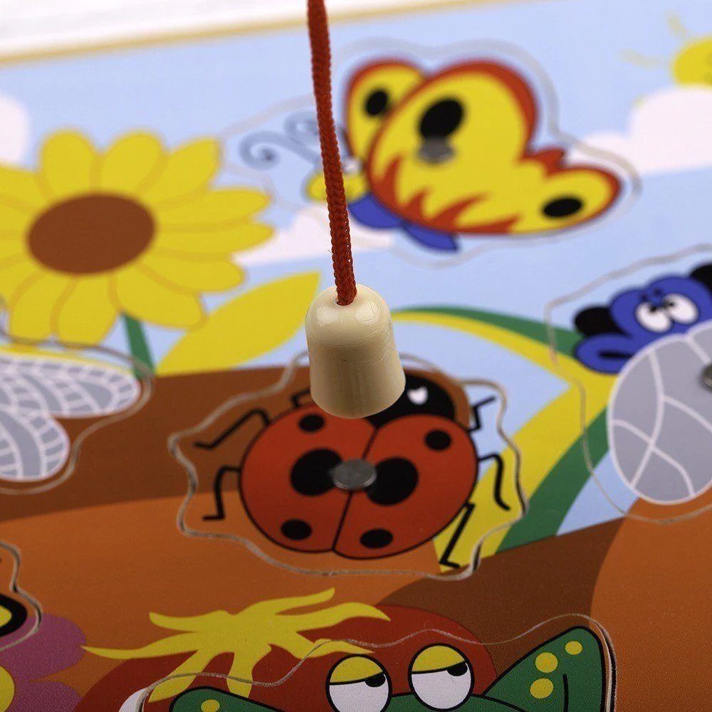 Puzzle magnétique insectes