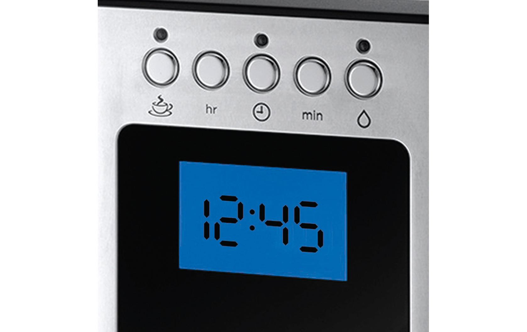 Filterkaffeemaschine Elegance SilberElegante Kaffeemaschine