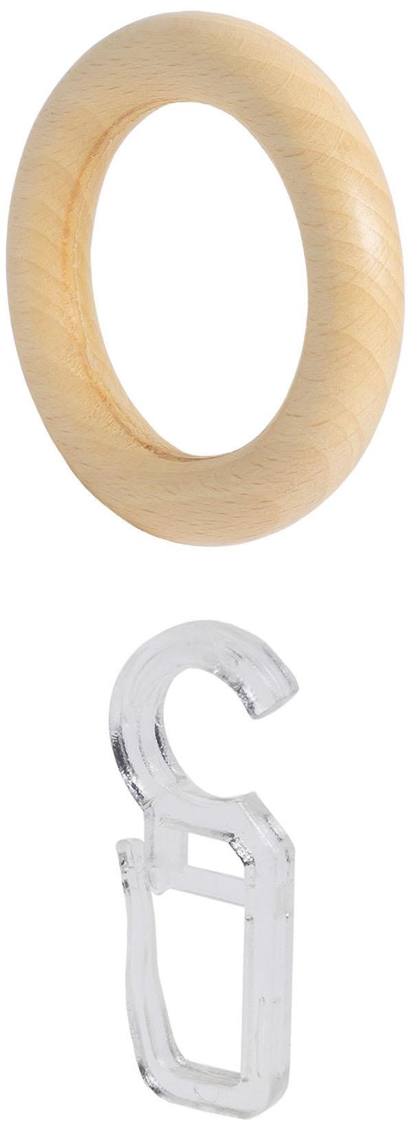 Liedeco Gardinenring für Gardinenstangen Ø 28 mm