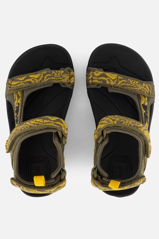 Teva Tanza Sandalen groen Textiel