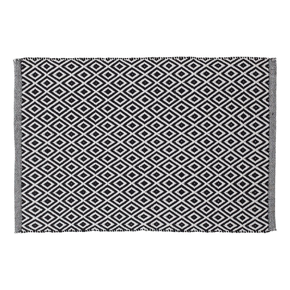 BADEROMSMATTE SEALSKIN TRELLIS 60X90CM SVART