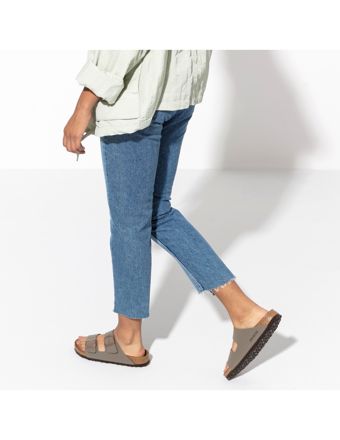 birkenstock Mules Femme Arizona bfbc Stone
