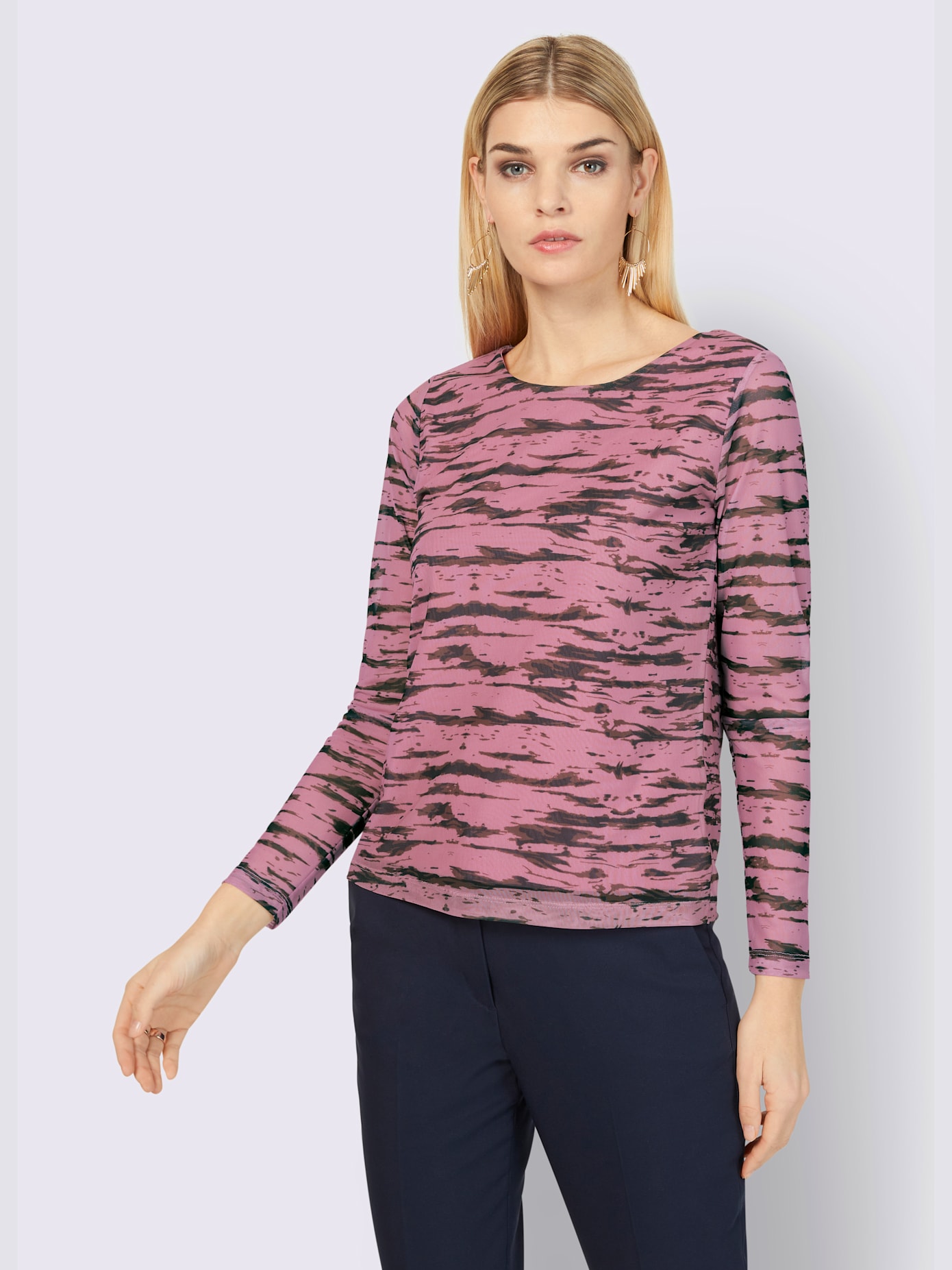 T-shirt qualité maille imprimée
