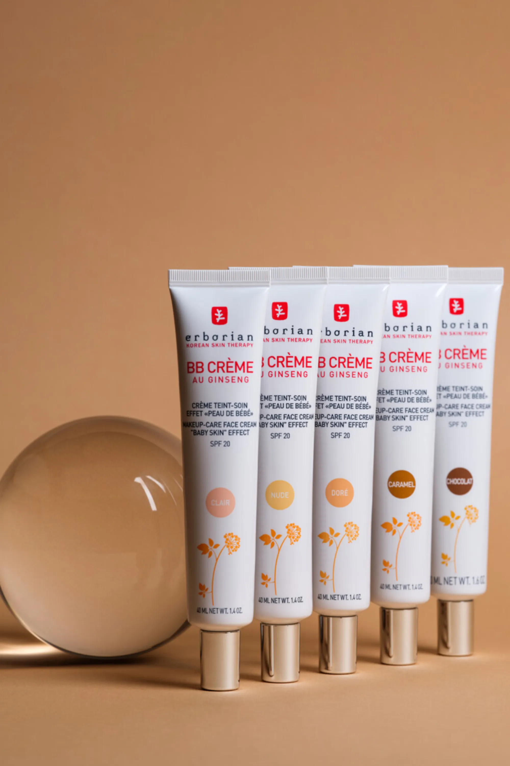 Erborian BB Crème au Ginseng SPF20 Doré-15 ml