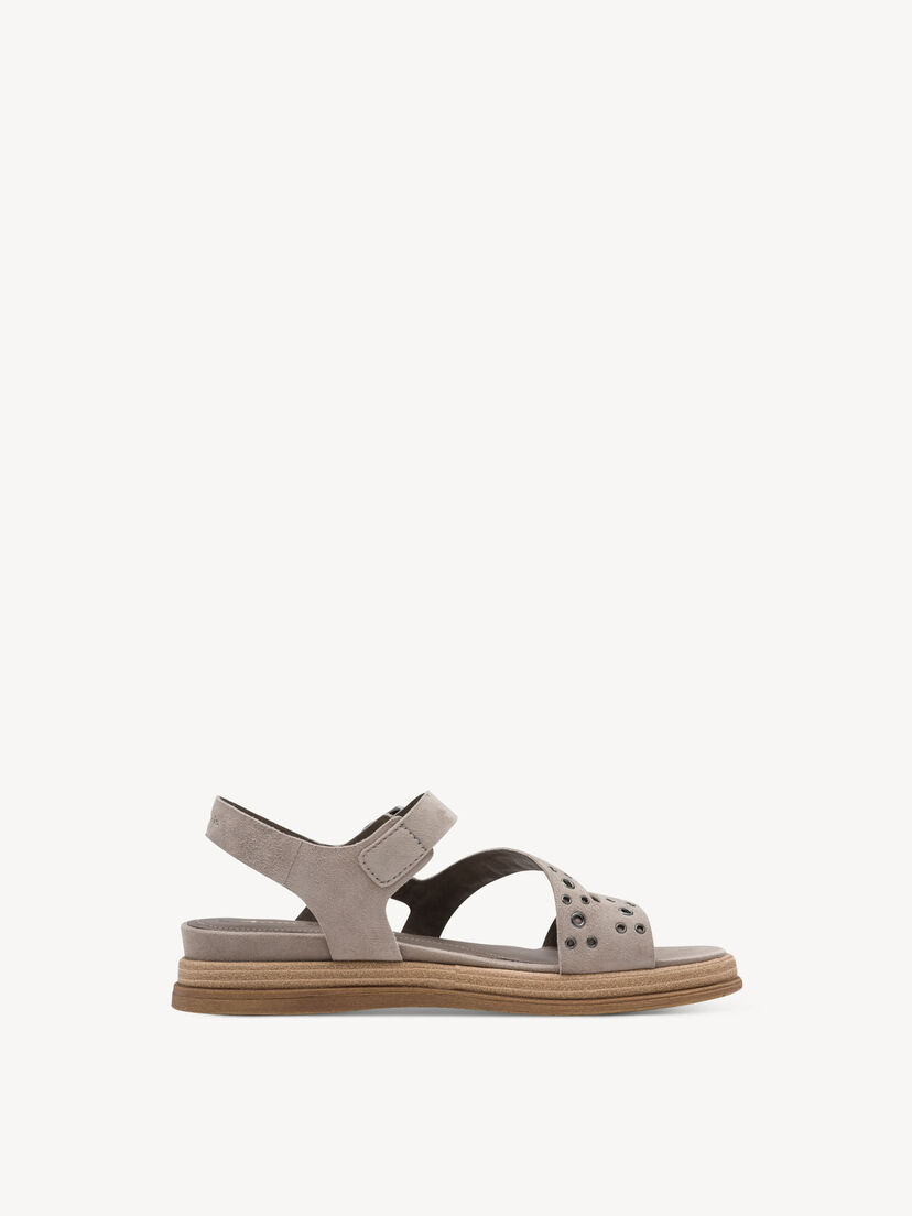 Leren Sandaaltje - beige