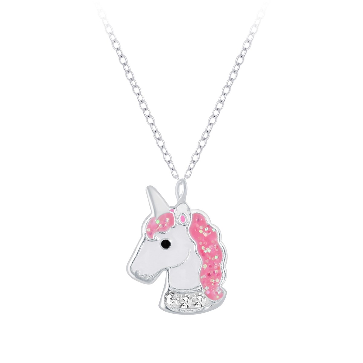 Collier pour enfant licorne en argent 925