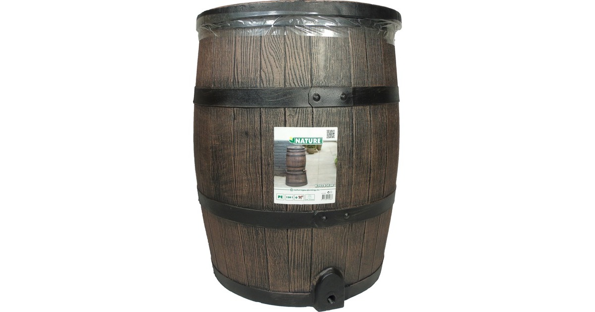 NatureHoutlook regenton  (Houtkleur, 120 liter)