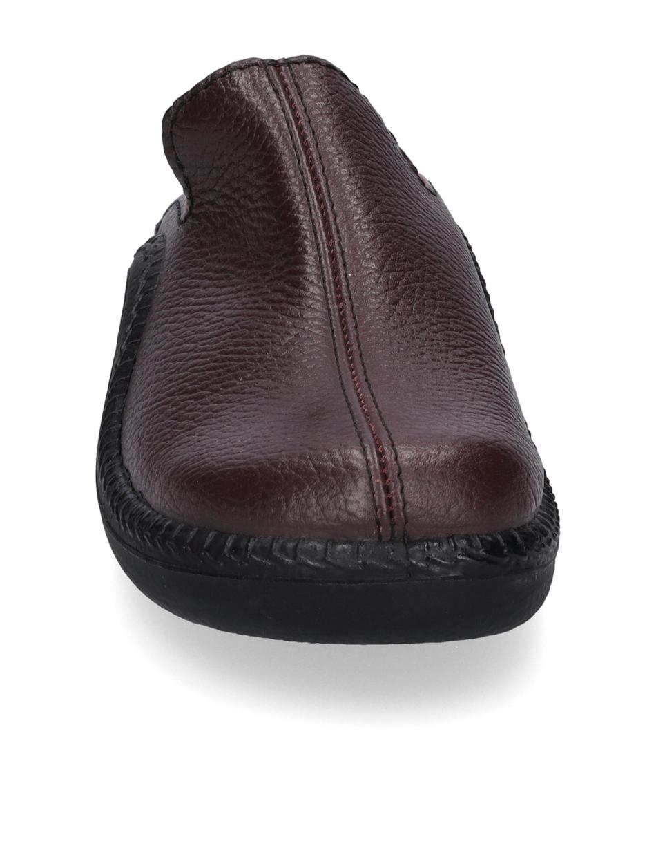 Hausschuh Monaco 202 G, bordo