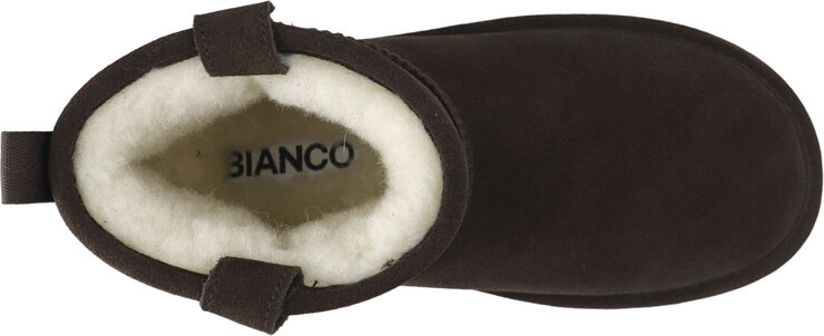Bianco BIASNOW Short Boot Suede Dark brown