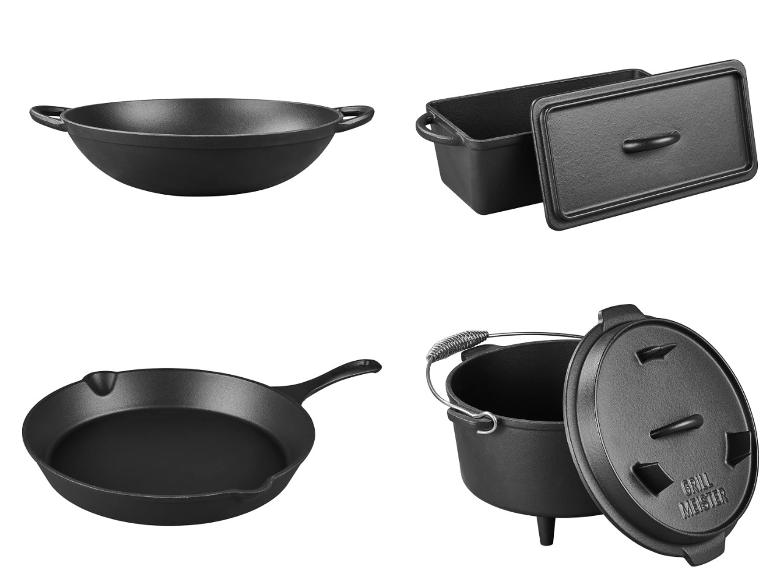 Gietijzeren BBQ pan