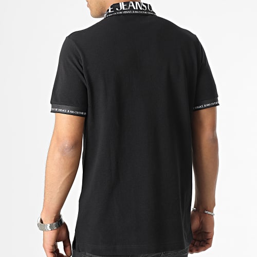 Polo Manches Courtes Logo 74GAGT02-CJ01T Noir