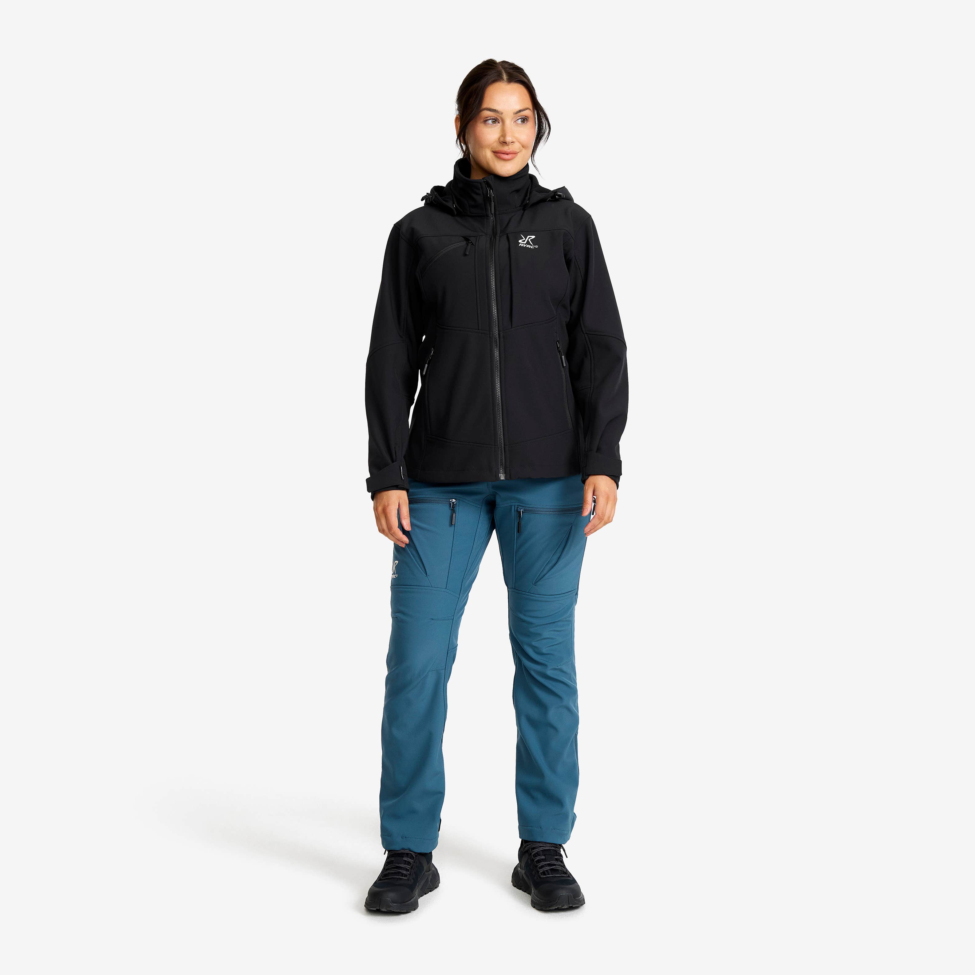 Hiball Softshell Jacket Dame Black