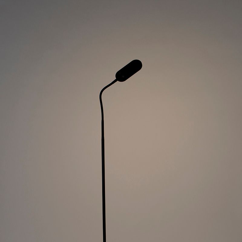 Vloerlamp zwart incl. LED 5-staps dimbaar in kelvin - Botot