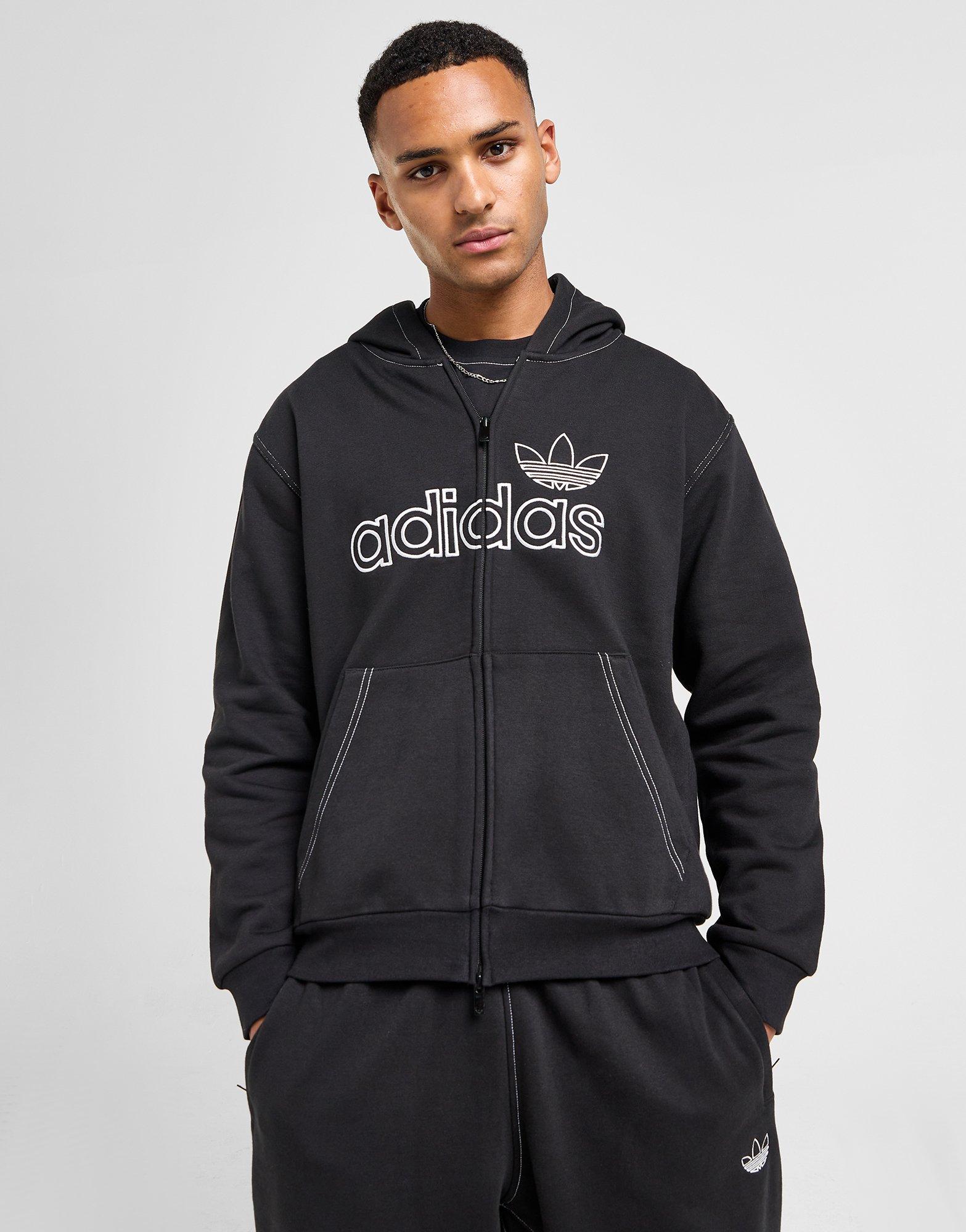 adidas Originals Sweat à capuche Stitch Zippé