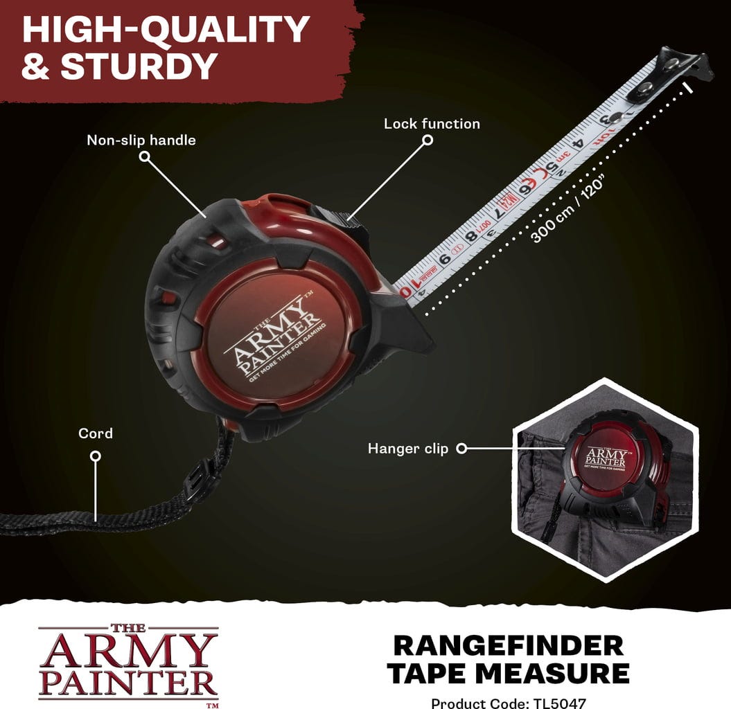 The Army Painter  Rangefinder Tape Measure    Dein treuer Begleiter auf dem Schlachtfeld