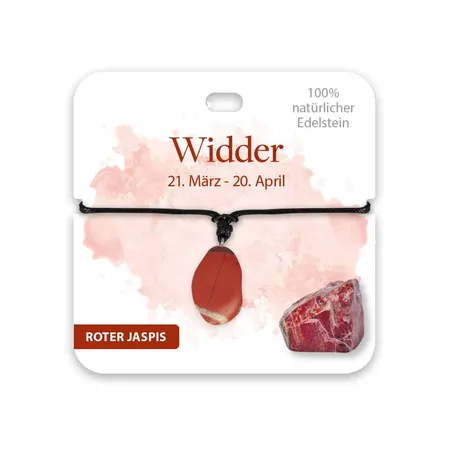 bb Klostermann Kette Edelstein Widder
