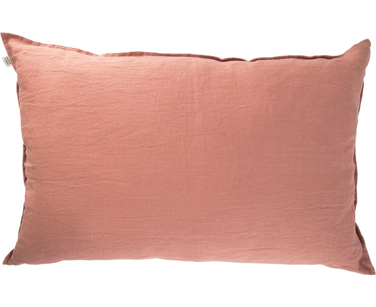 Magasin du Nord Collection Hør gavlpude mokka mousse 60x90 cm. Mokka mousse