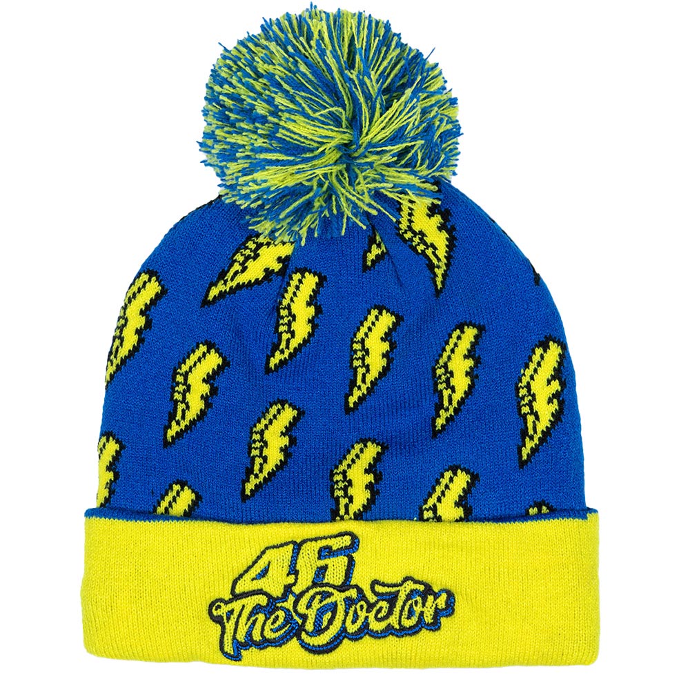 VR46 - Bonnet enfant 46 The Doctor Bleu / Jaune