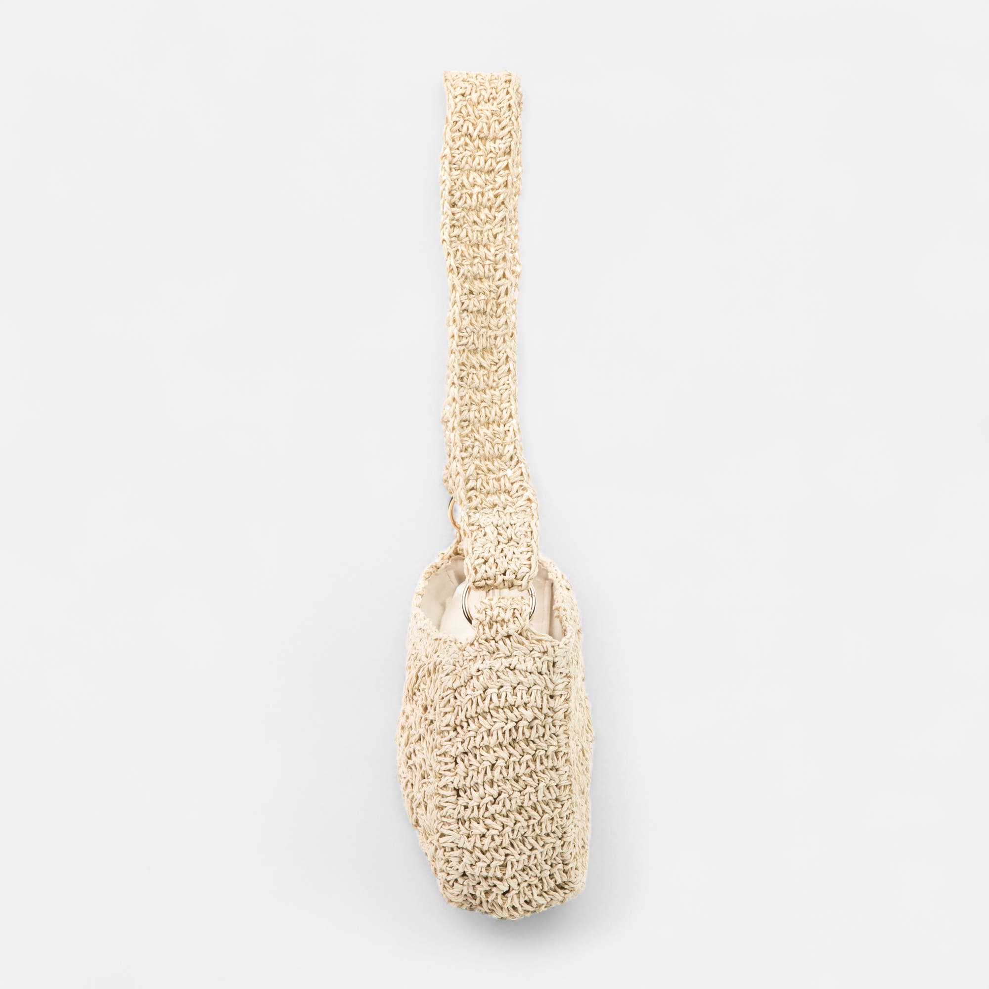 Sac à main beige