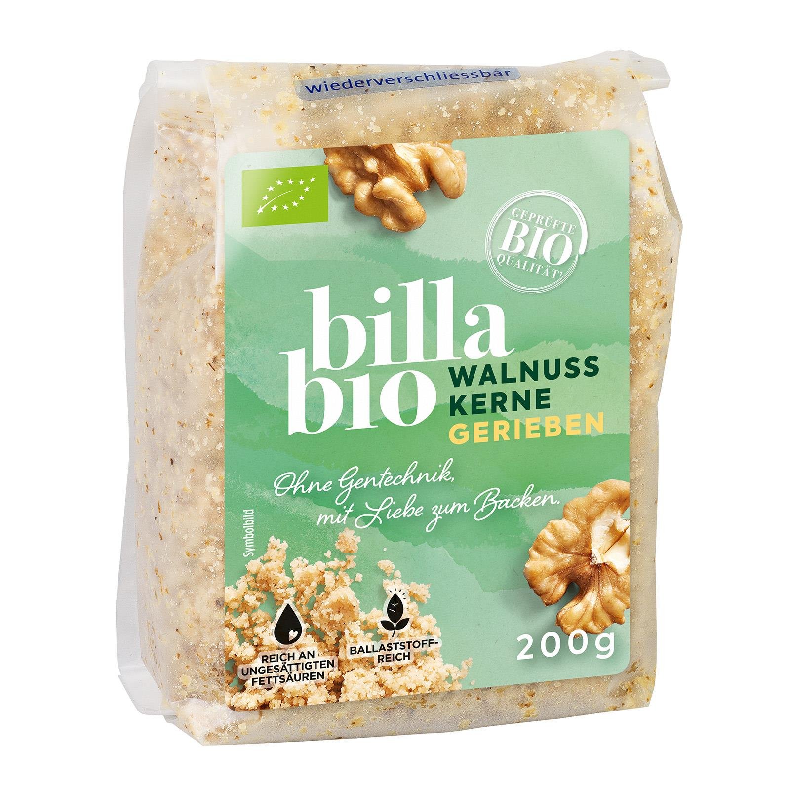 BILLA Bio Walnusskerne gerieben