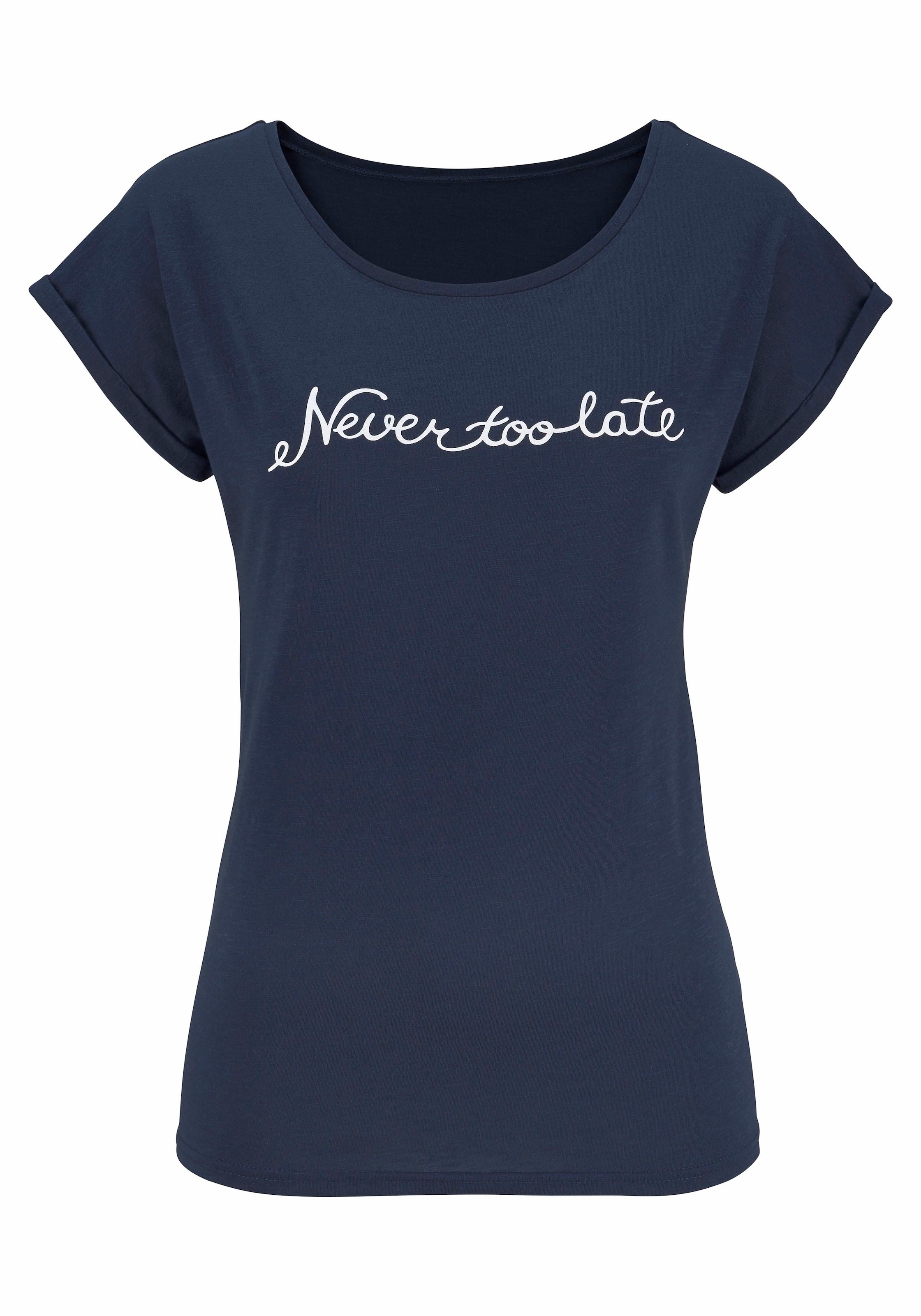 Beachtime T-Shirt »mit Frontdruck 