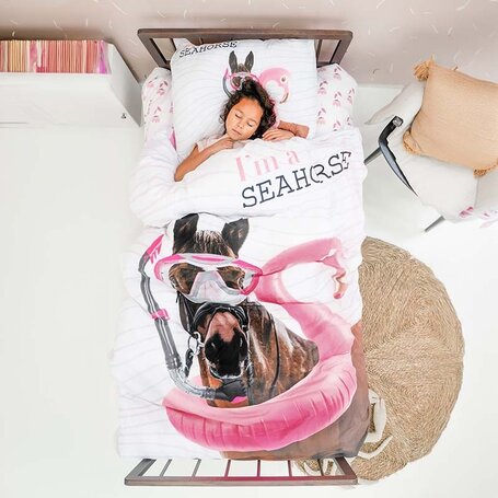 Dekbedovertrek I'm a Seahorse