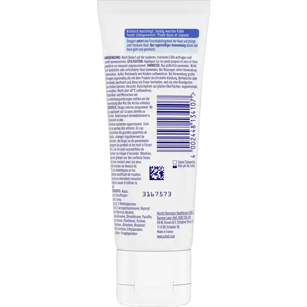 Reichhaltige Fuß- und Nagelcreme