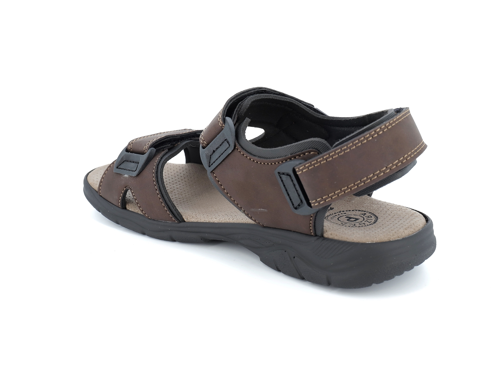 P brand-7723/580 Synthétique Marron Foncé
