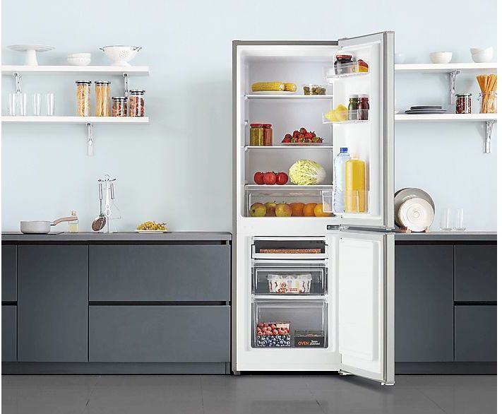 Tomado TCR1420S – Koel-vriescombinatie - 173 liter - Energieklasse D - RVS look