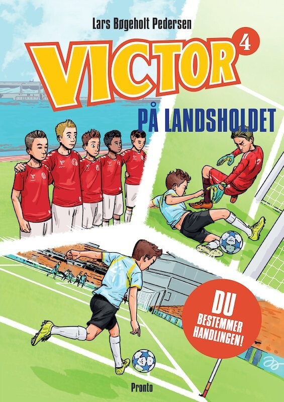 Victor På Landsholdet - Lars Bøgeholt Pedersen - Bog