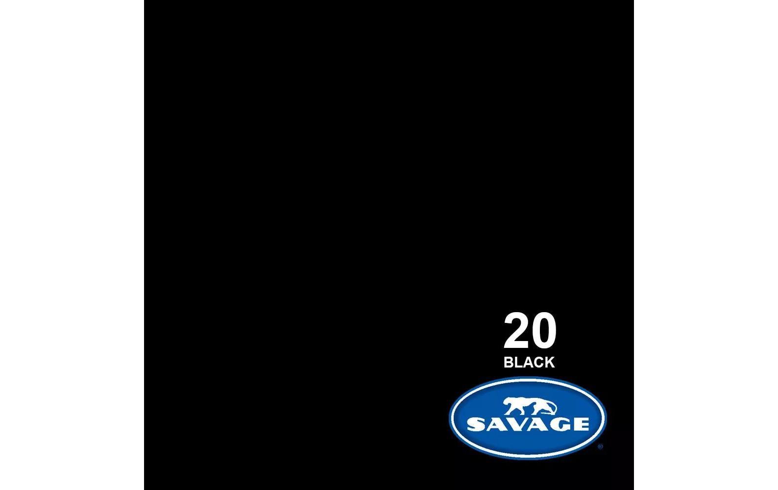 Hintergrund Papier 2.18 x 11 m BlackDas Hintergrundpapier von Savage