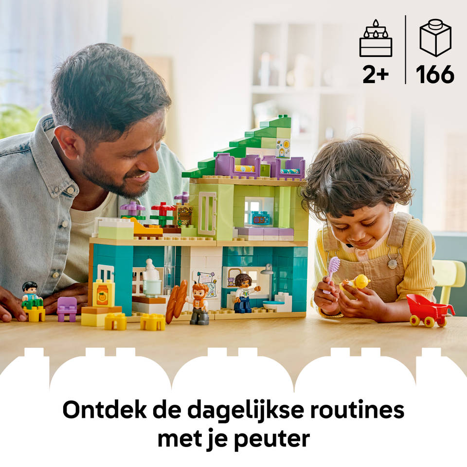 LEGO DUPLO 3-in-1 modern woonhuis met figuren 10470