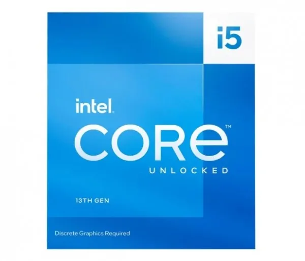 Intel® Core™ i5-13600K (Raptor-Lake)- 14-Core (6 P-kerner & 8 E-kerner) - 20 tråde - 3,9 GHz (Op til 5,1 GHz - Intel® Turbo Boost) - LGA1700-Socket - Intel® UHD Graphics - Box (Uden køler)