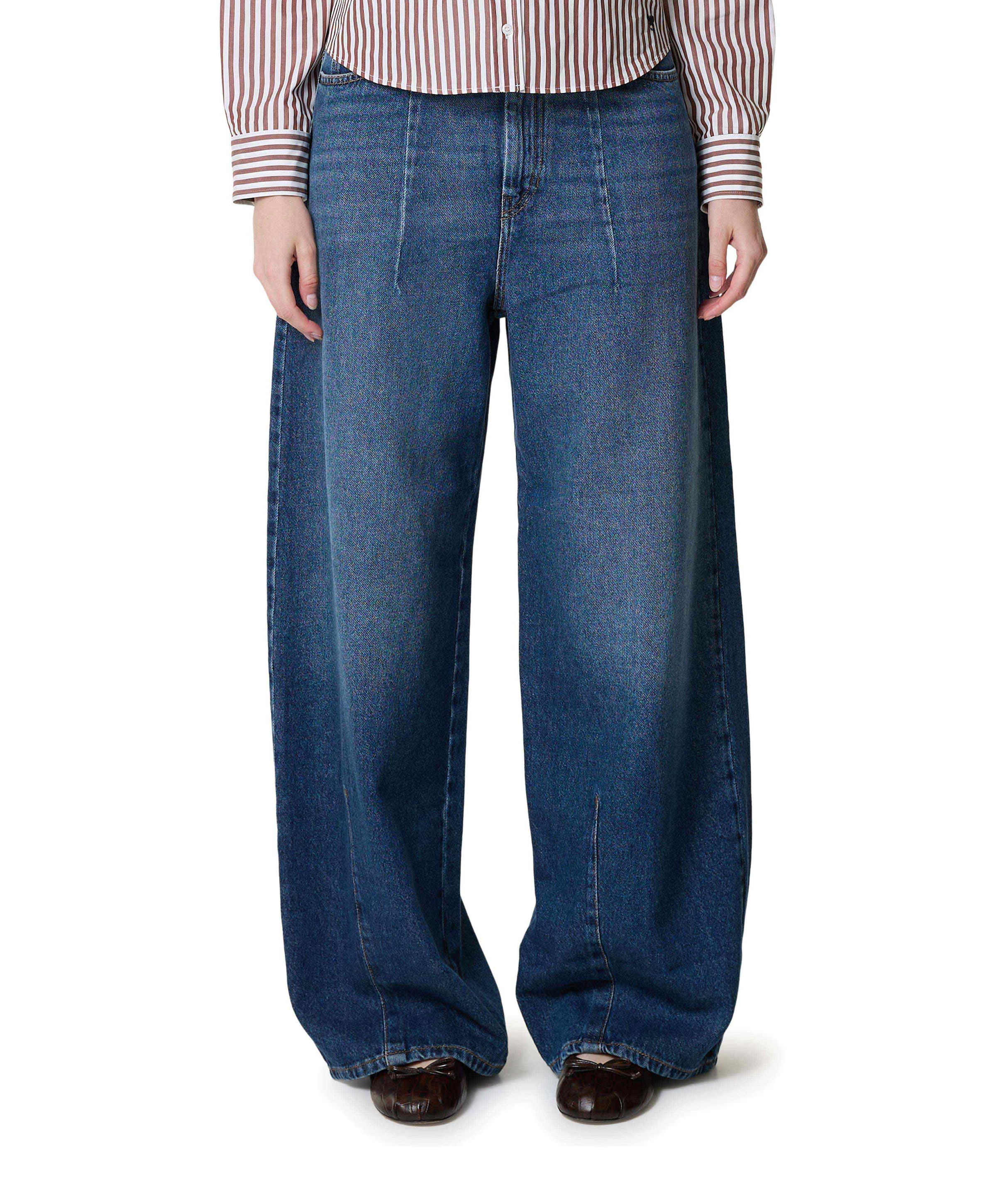 Weekend MaxMara Madia Incaco Puro dames jeans blauw