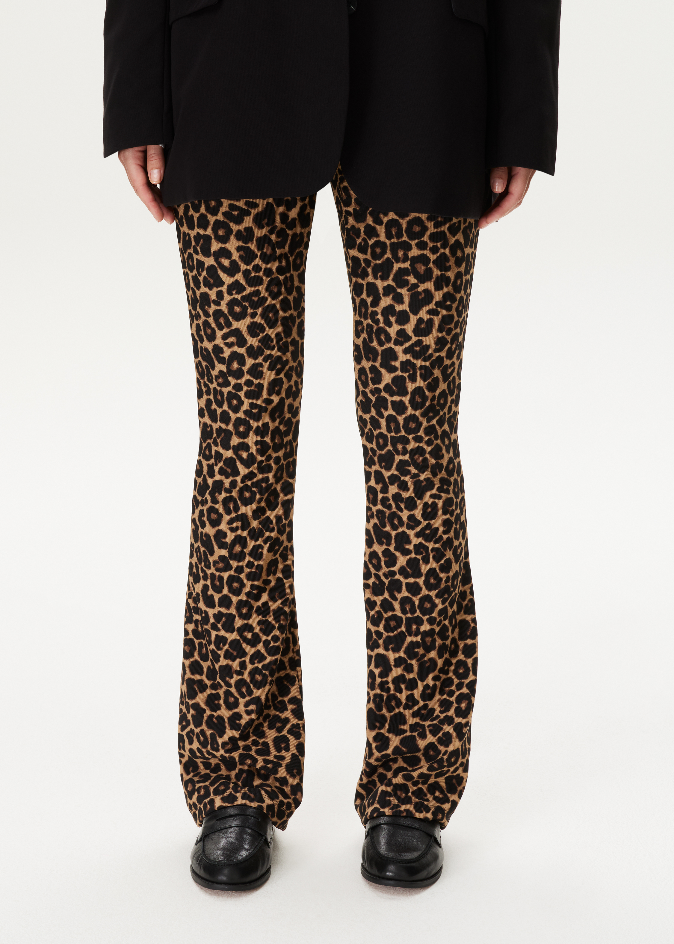 Flare legging met print