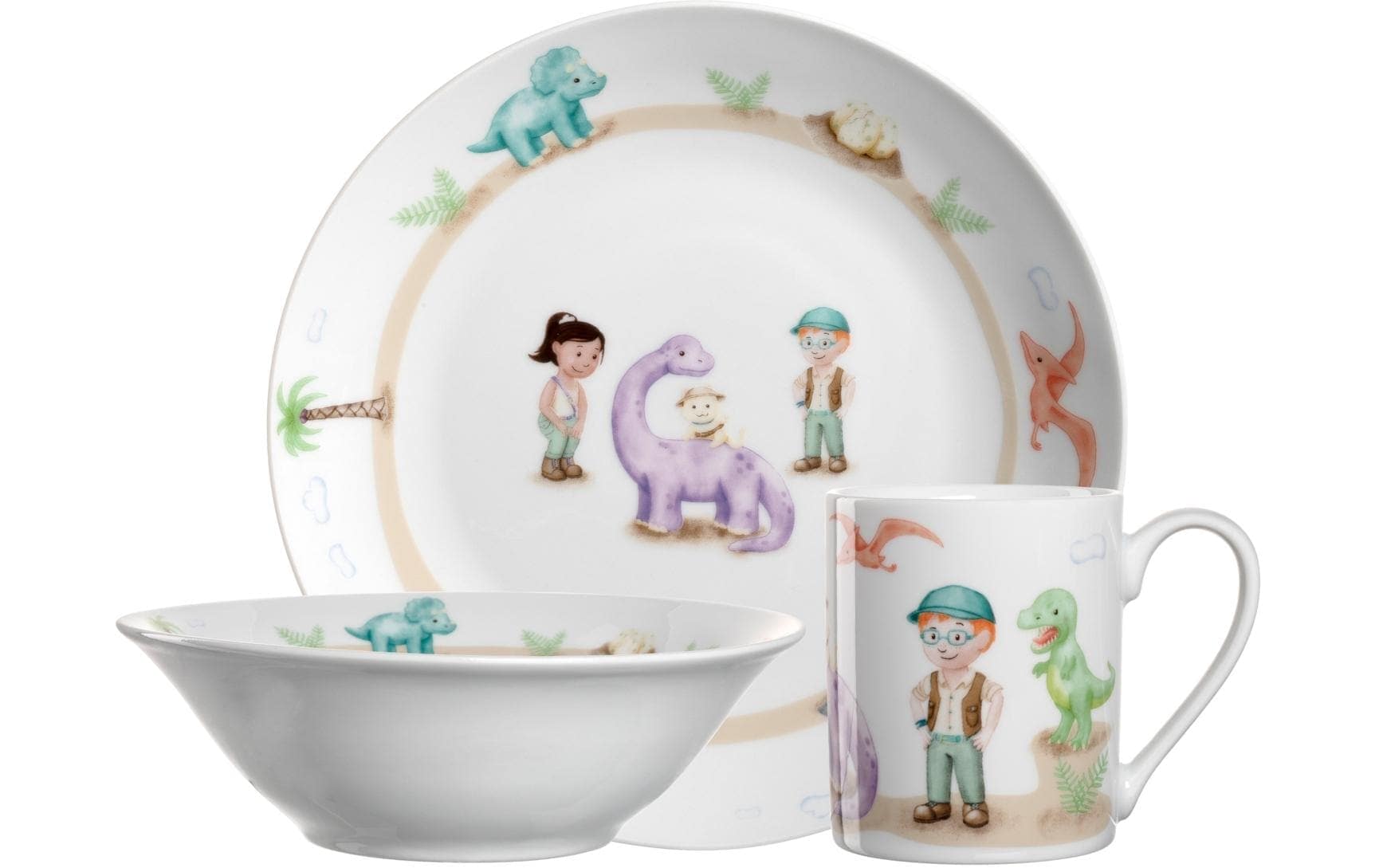 LEONARDO Kindergeschirr-Set »Avventura 3tlg. Din«