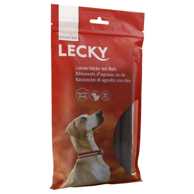 Lecky Lamm-Sticks mit Reis 5 Stück Hundesnack