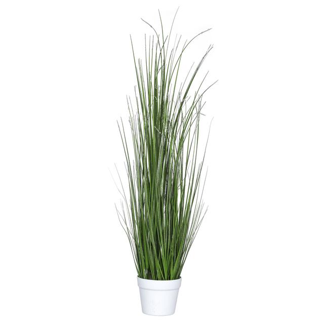 Dekobusch groß in Raureif-Optik, 106 cm