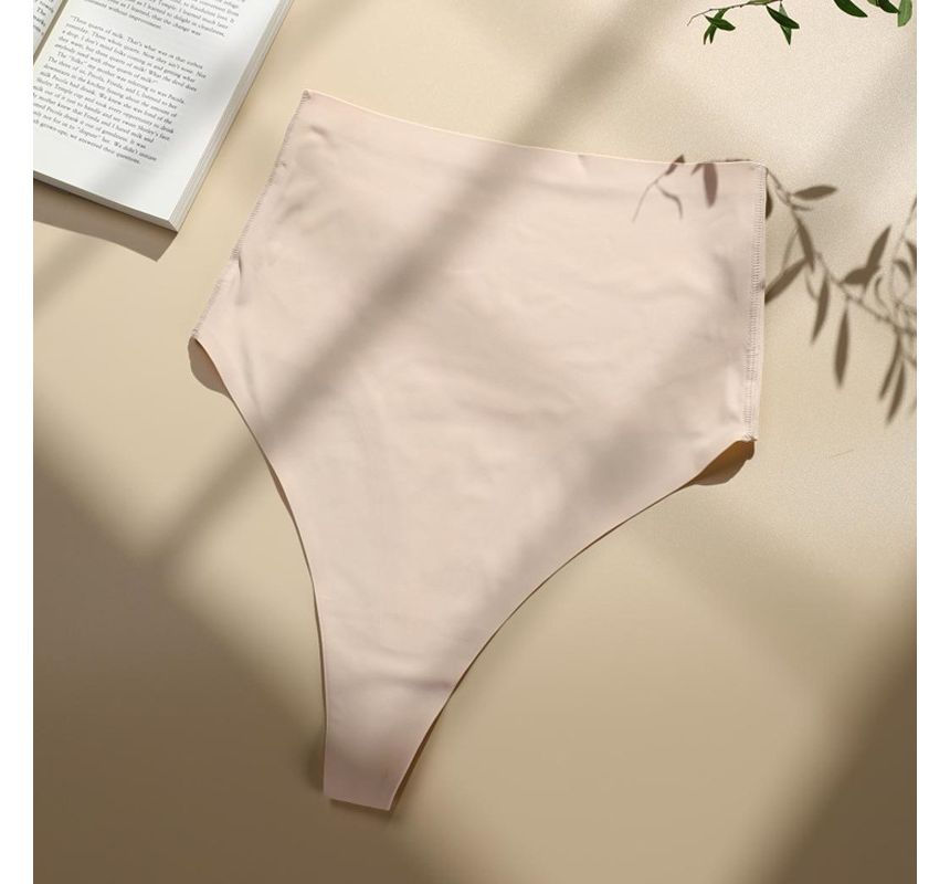 Rosesand - Naadloze corrigerende slip met hoge taille