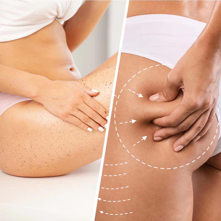Biovène Niacin Cellulite Scrub Extra-Firming Organic Coconut Sugar & Talasso Body Exfoliator 250ml