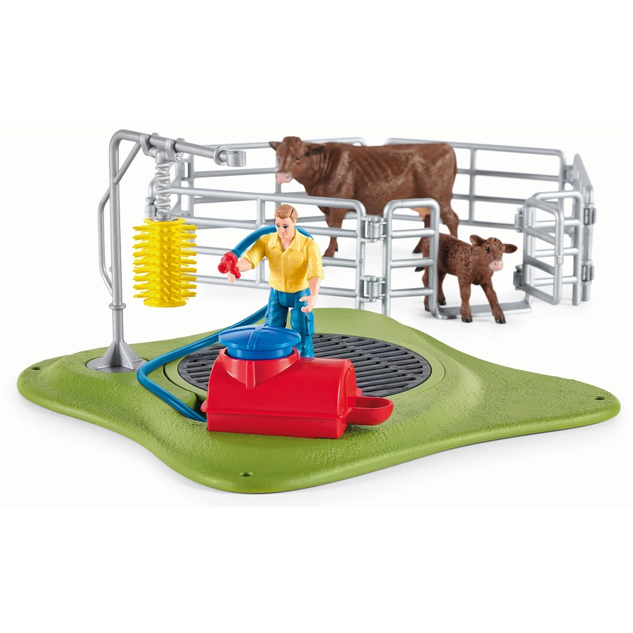 schleich® Farm World Kuh Waschstation 42529