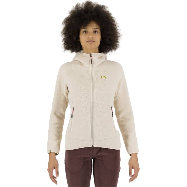 Veste polaire randonnée KARPOS MOIAZZA RETRO HOODIE W OAT
