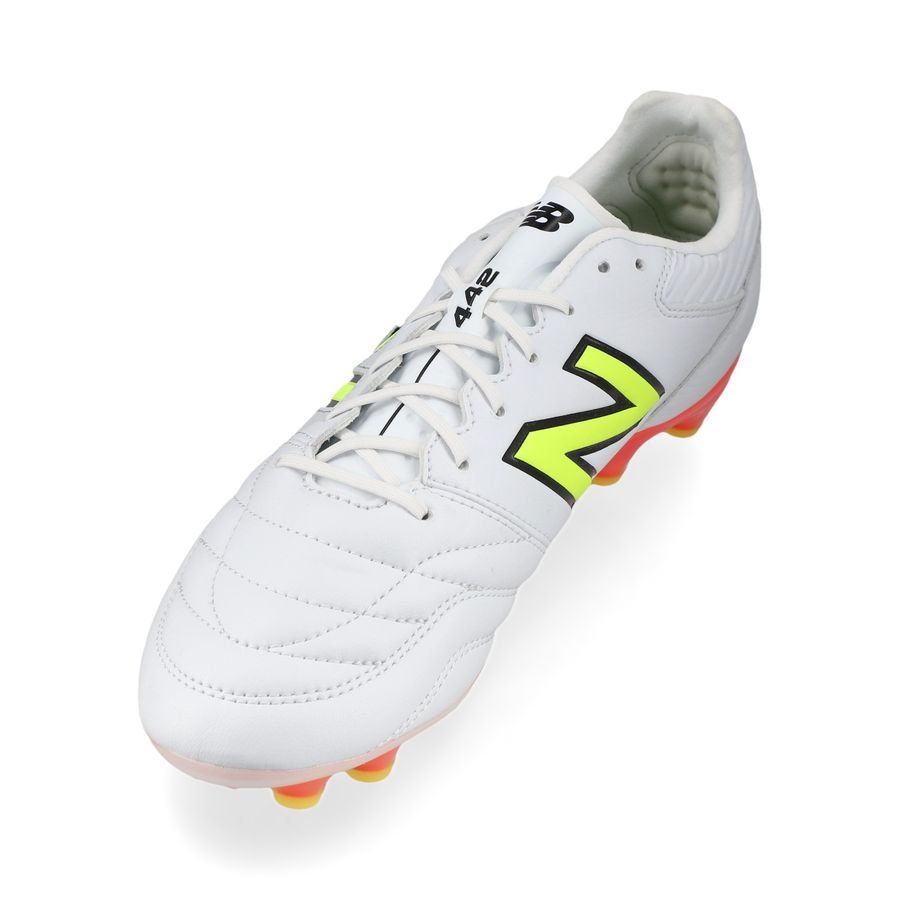 New Balance 442 V2 Pro AG Flash Point - Blanc/Vert/Noir