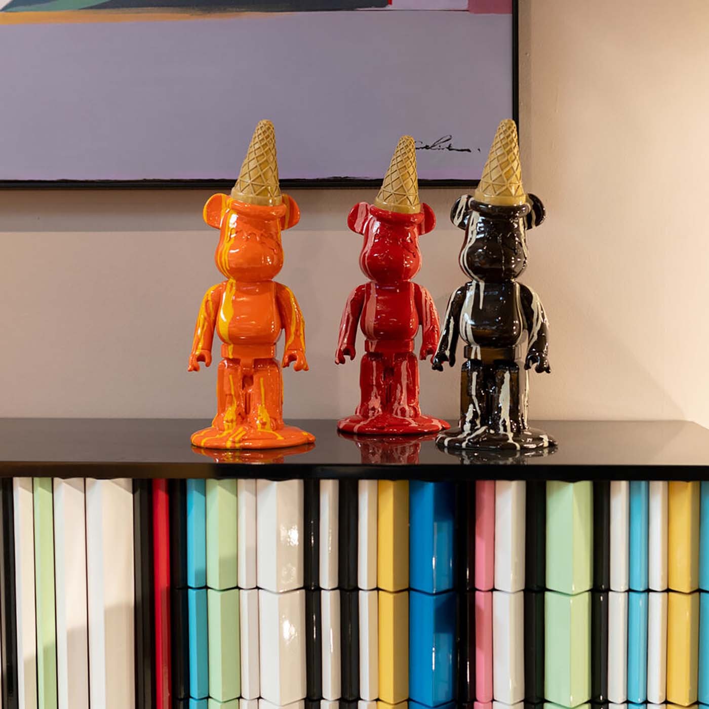 Woonaccessoires beer ijs oranje Kare Design